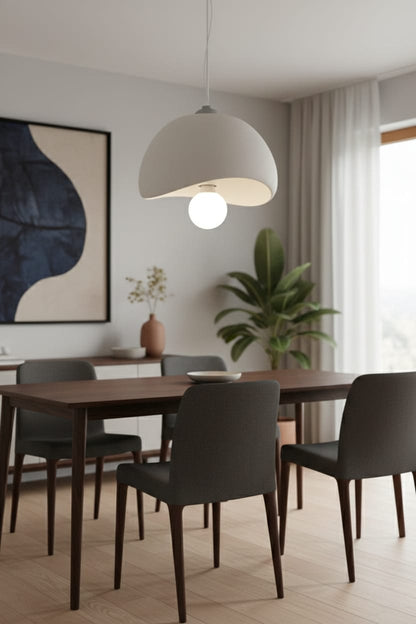 Rustic Scandinavian Series Concrete Look Pendant (Includes Gift Bulb)