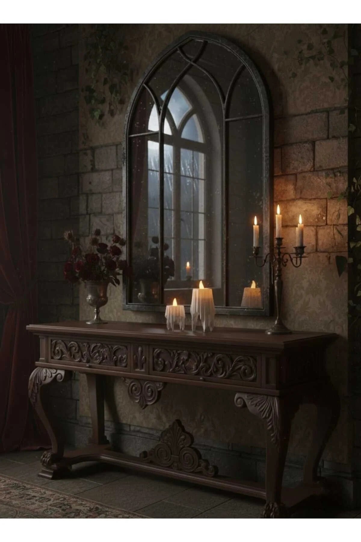 3D Decorative Bohemian Flying White Candles TeaLight Ca