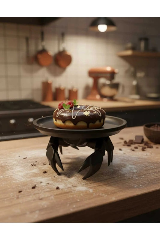 Decorative Crab Figure Black Practical Home Utensils Multi P