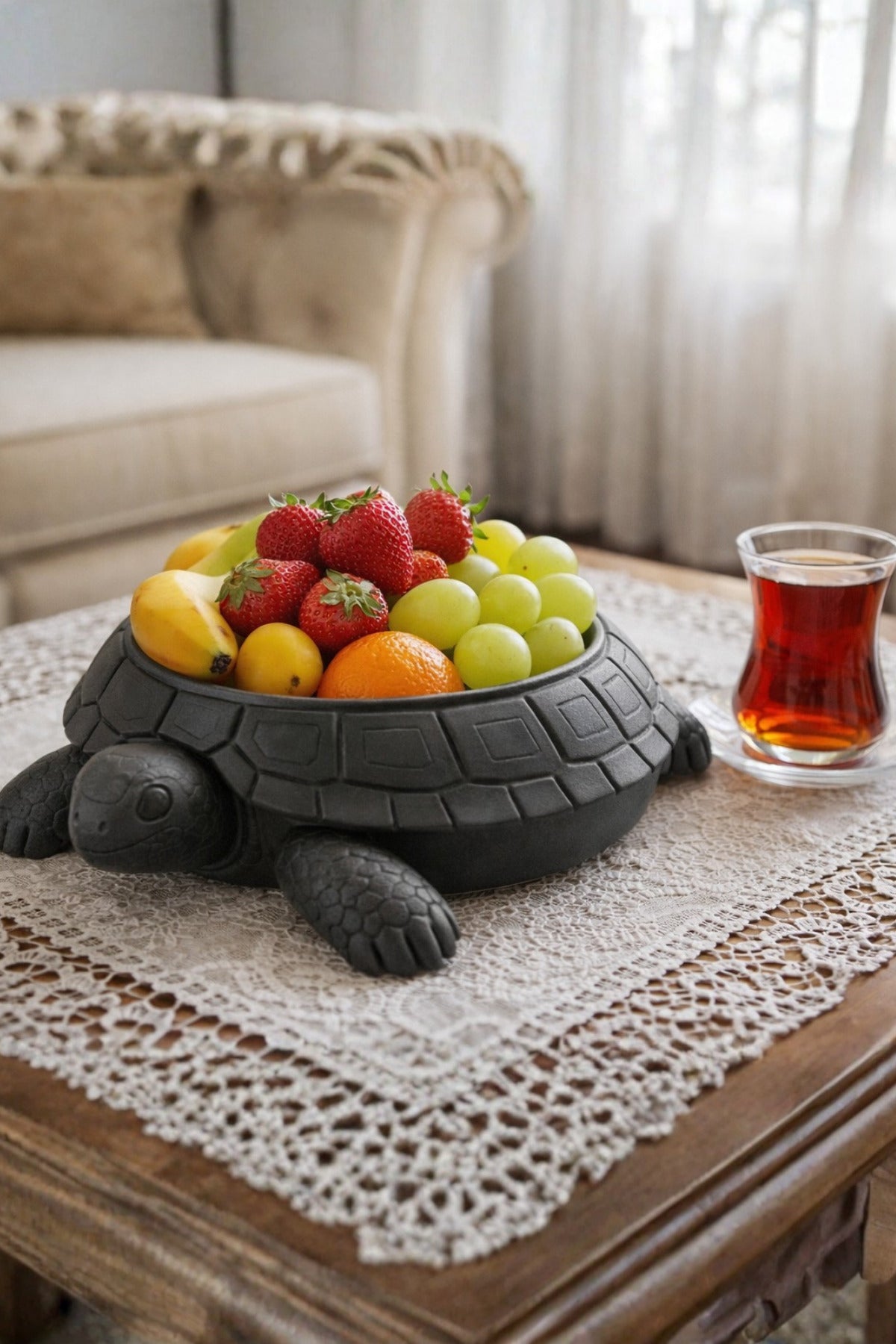 3D Decorative Turtle Organizer Multi-Purpose Deskto