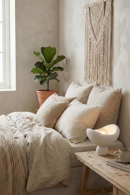Luna Design White Bronze Table Lamp, Soft Amber Light, Includes Gift Rustic Bulb 20 x 37 cm White