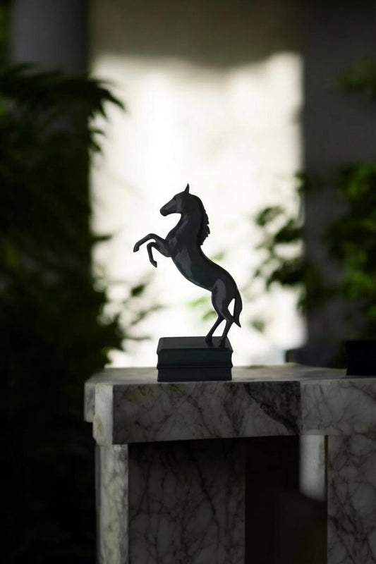 3D Decorative Rearing Horse Figure 20 cm Large Size Gift