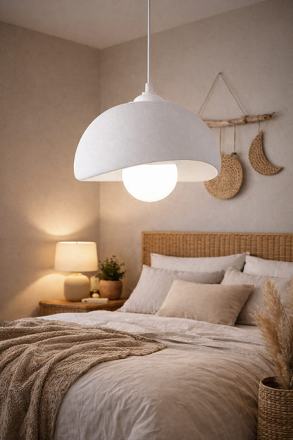 Rustic Scandinavian Series Concrete Look Pendant (Includes Gift Bulb)