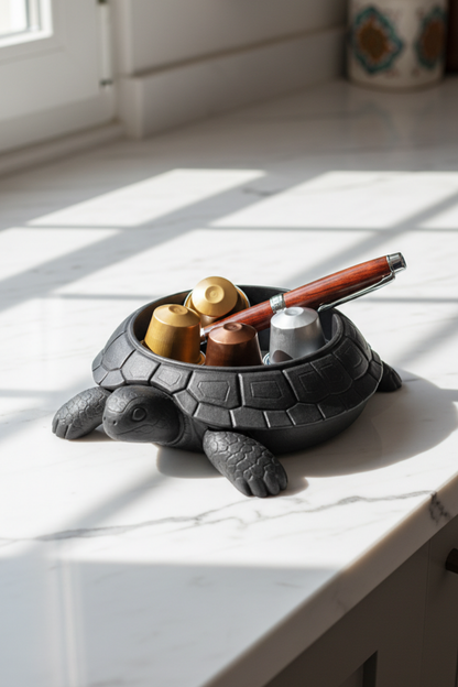 3D Decorative Turtle Organizer Multi-Purpose Deskto