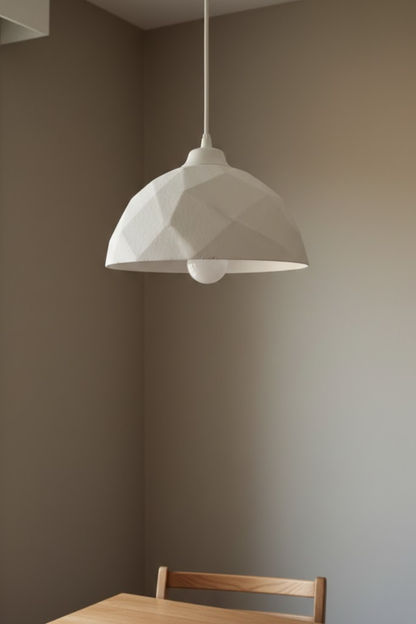 Modern Mosaic Pattern Special Concrete Look E27 Pendant Chandelier