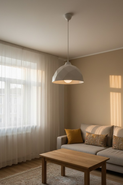 Modern Mosaic Pattern Special Concrete Look E27 Pendant Chandelier