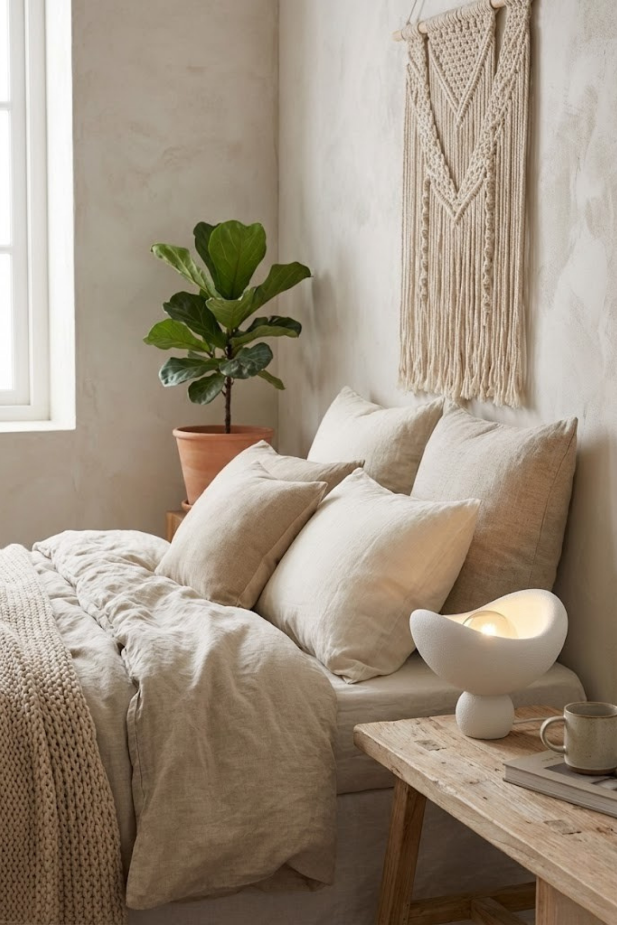 Luna Design White Bronze Table Lamp, Soft Amber Light, Includes Gift Rustic Bulb 20 x 37 cm White