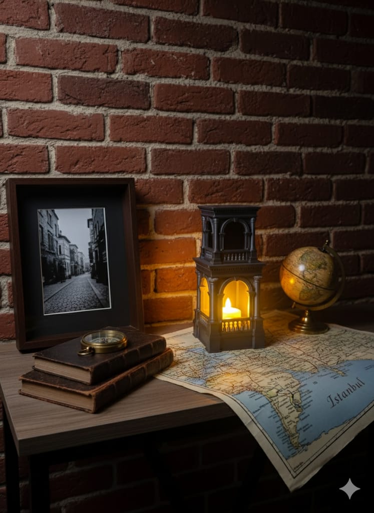 3D Decorative Ottoman Era Palace Tower Themed Led
