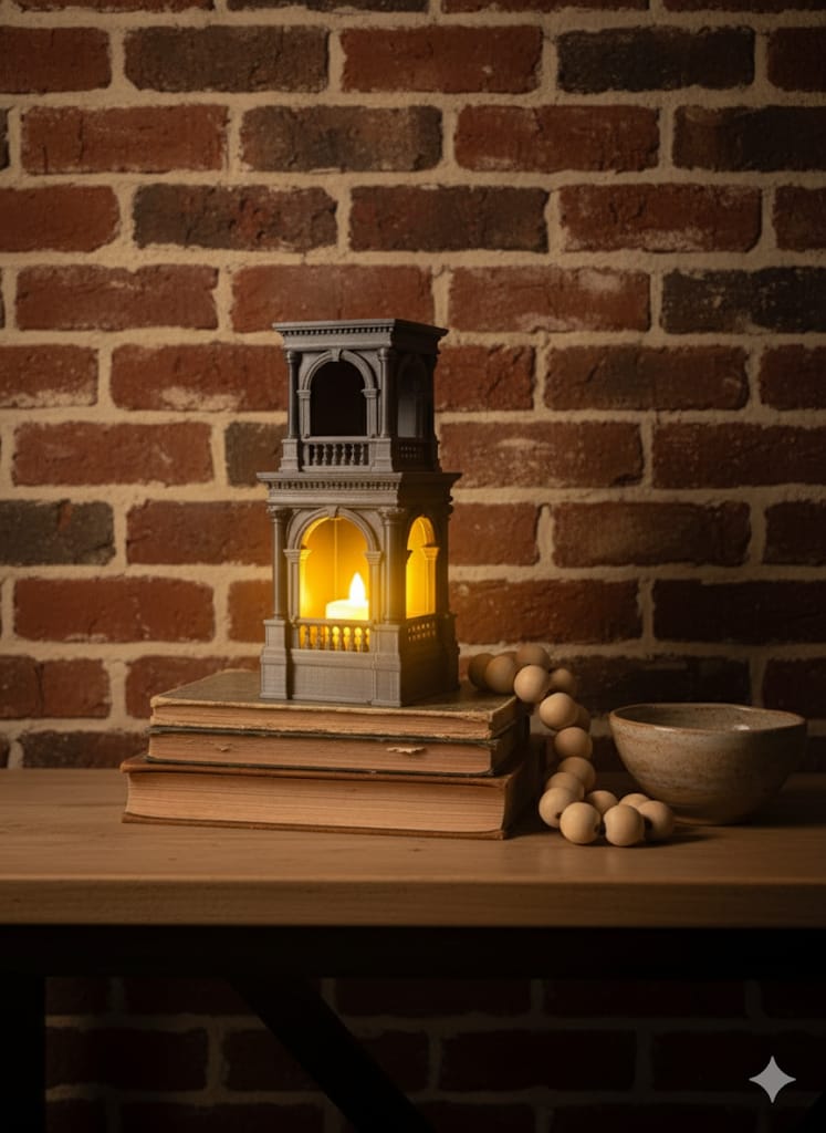 3D Decorative Ottoman Era Palace Tower Themed Led