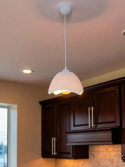 Concrete Look Hat Pendant Chandelier - Modern Hat-Shaped Design & Stylish Interior Lighting
