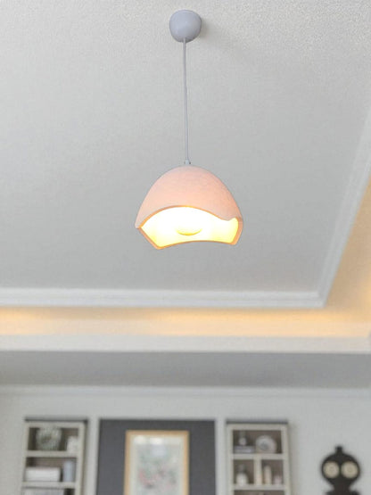 Concrete Look Hat Pendant Chandelier - Modern Hat-Shaped Design & Stylish Interior Lighting