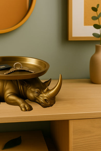 Decorative Design Gold Rhino Presentation Note Practical Go