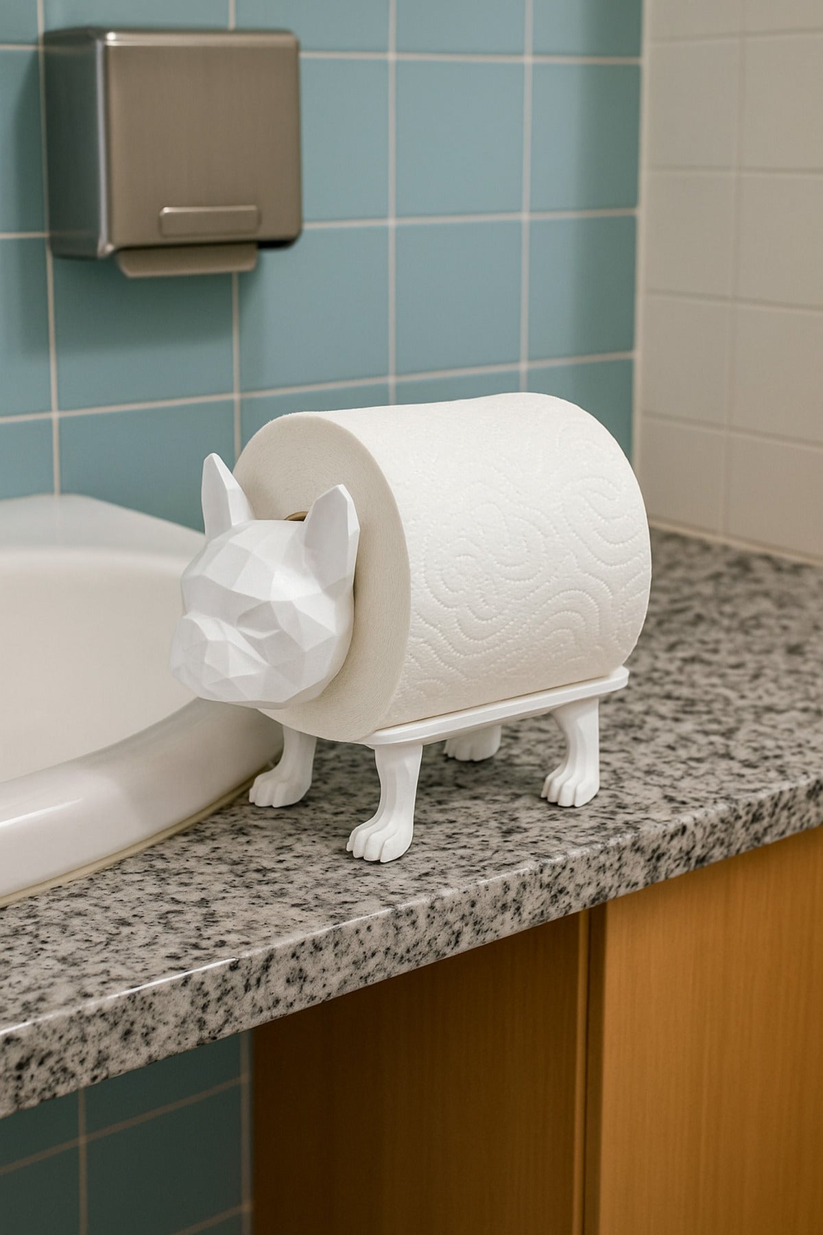 Decorative Toilet Paper Practical Home Decoration Bulldog 1