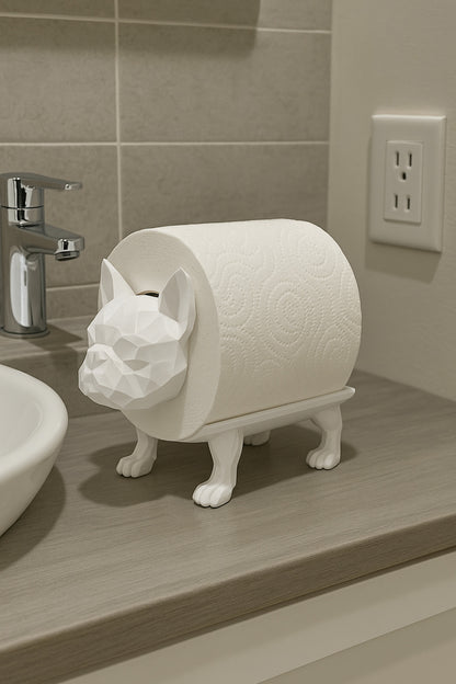 Decorative Toilet Paper Practical Home Decoration Bulldog 1