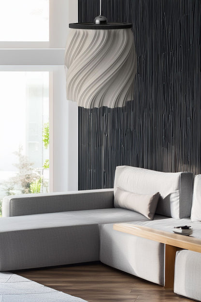 Modern Pendant Single Chandelier Cream Series (23x27 cm)