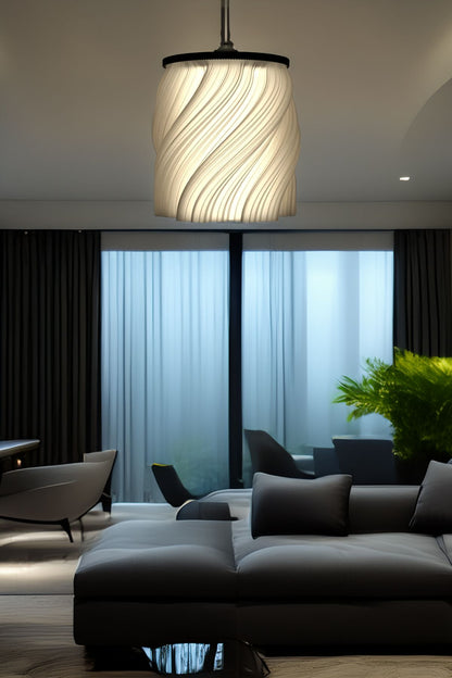 Modern Pendant Single Chandelier Cream Series (23x27 cm)