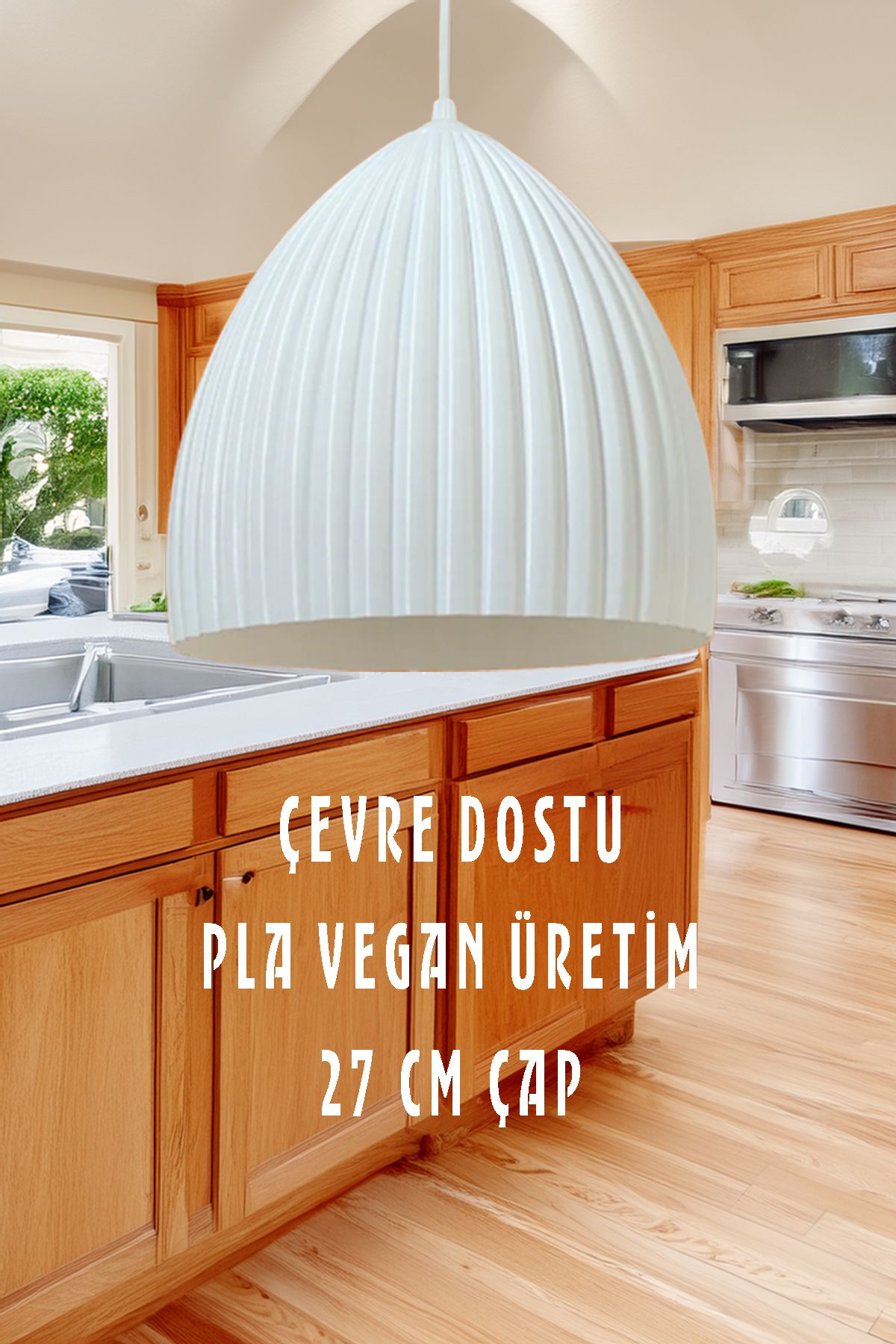 Modern Pendant Single Boho Chandelier (23x27 cm) Mocca Series